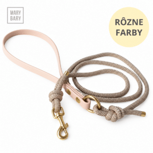Lanové vodítko pre malého psa MARYBARY KNOT Mini