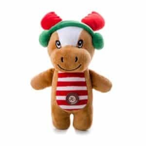 Plyšová pískacia hračka pre psa Sob X-Mas 23 cm
