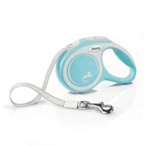 Flexi vodítko pre psa Comfort XS svetlomodré 3 m navíjacie vodítko pre psa do 12 kg